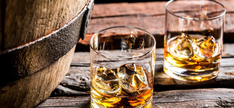 Homemade alcohol whiskey