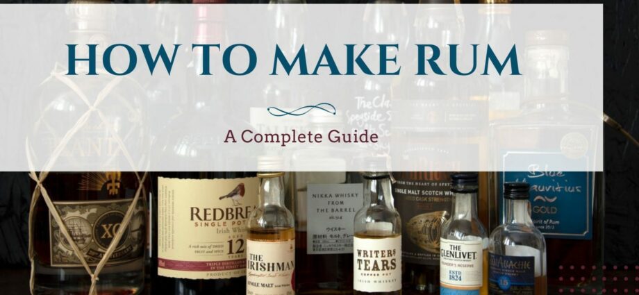 Homemade molasses rum &#8211; a detailed guide