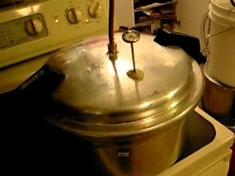 Homemade moonshine from a pressure cooker