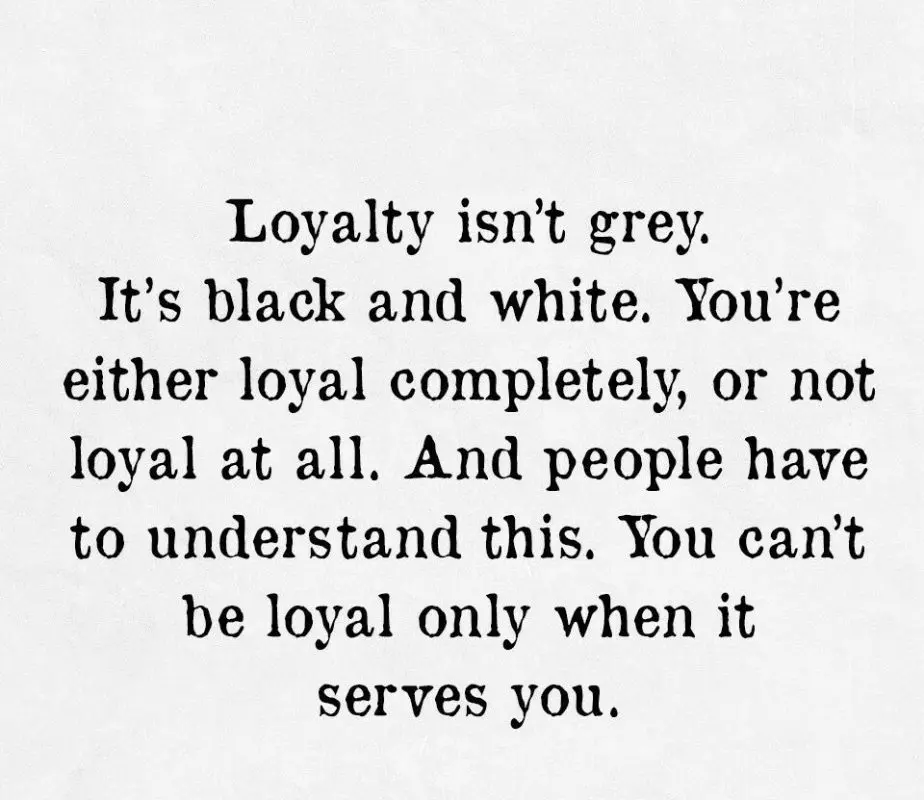 How do we understand loyalty?