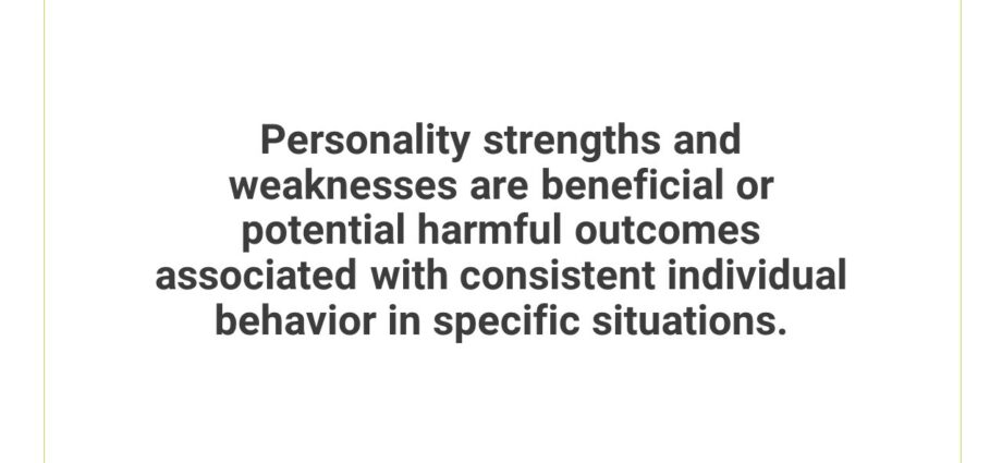 How does personality affect the strength of a relationship?