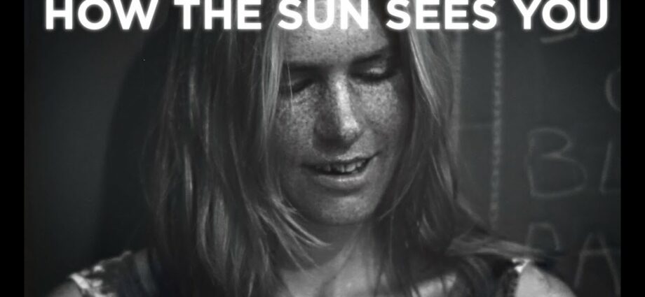 How the sun sees us