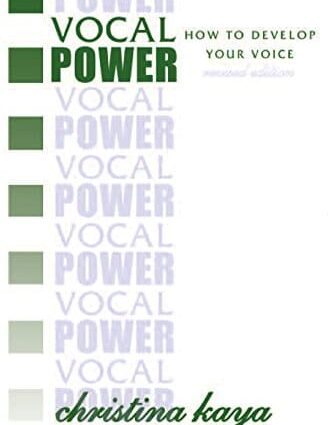 How to develop voice power?