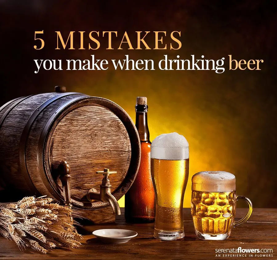 How to drink beer correctly &#8211; about mistakes, glasses and snacks