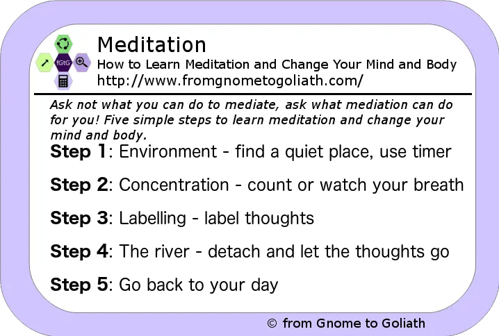 How to learn meditation and what to do if it doesn&#8217;t work