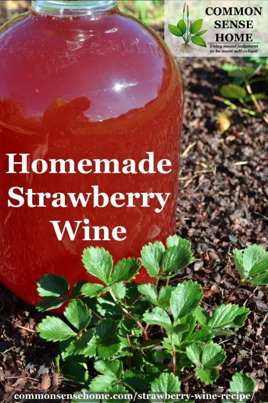 How to make homemade strawberry wine