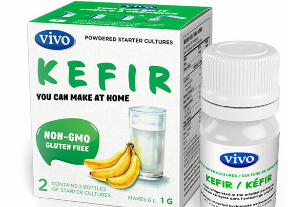 How to make real kefir with VIVO starter cultures