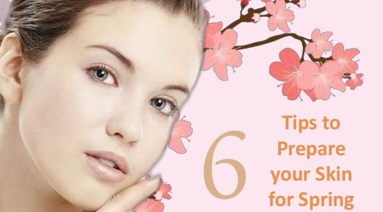 How to prepare your skin for spring