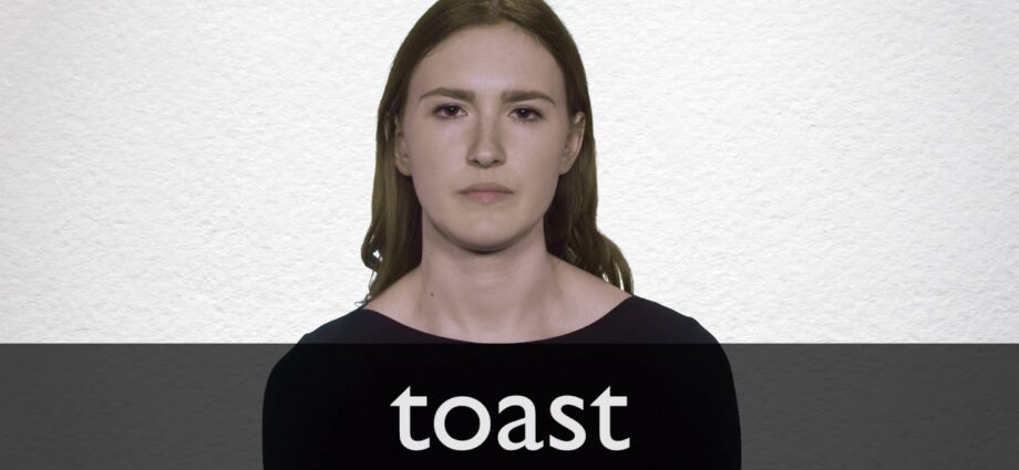 How to pronounce a toast for a holiday or anniversary