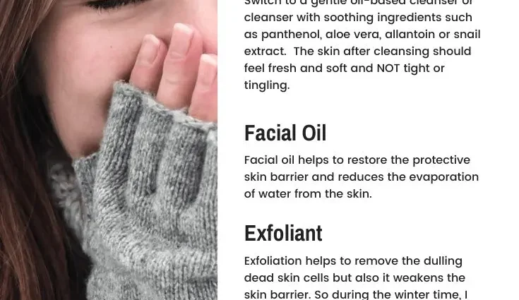 How to restore skin after winter