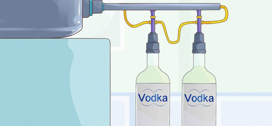 How to soften vodka at home