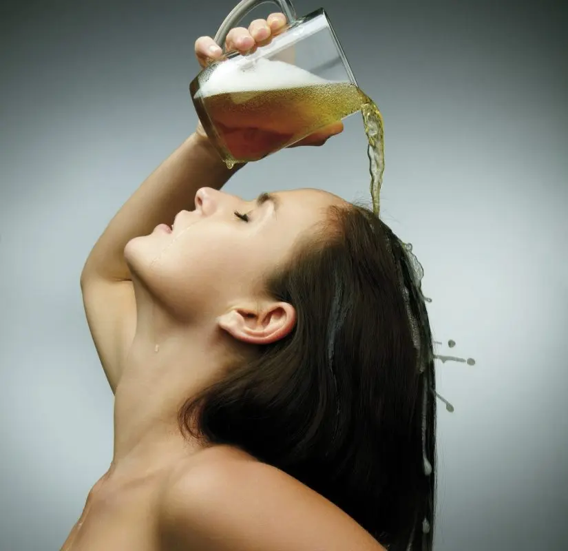 How to wash your hair with beer &#8211; rinse and mask recipes