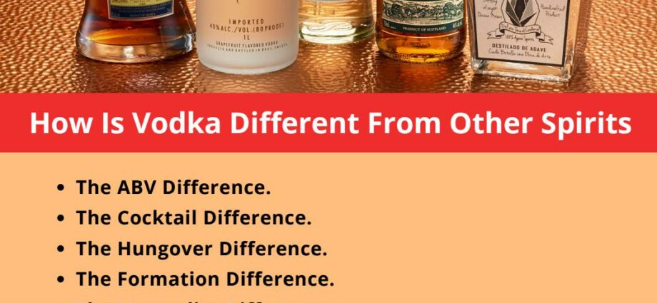 How vodka differs from all other alcohol except for the fortress: I analyze the composition, production method and effects on the body