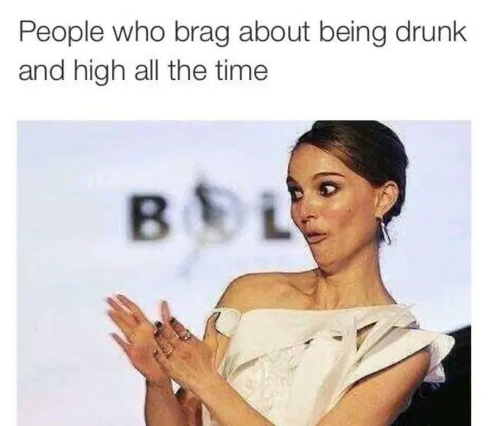 I brag all the time