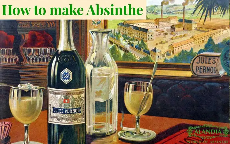 I made fragrant homemade absinthe for 500 rubles from an old moonshine that I found in a closet: I share the recipe