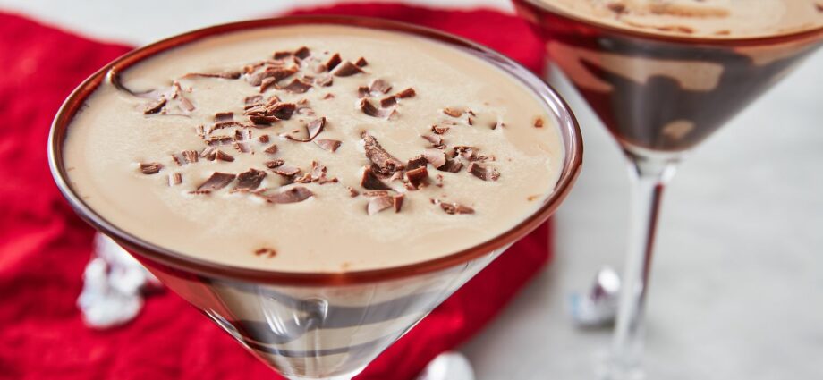 Ice Choco Martini cocktail recipe