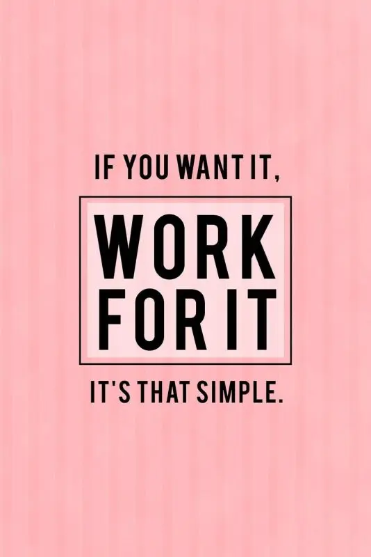 If you want to work&#8230;