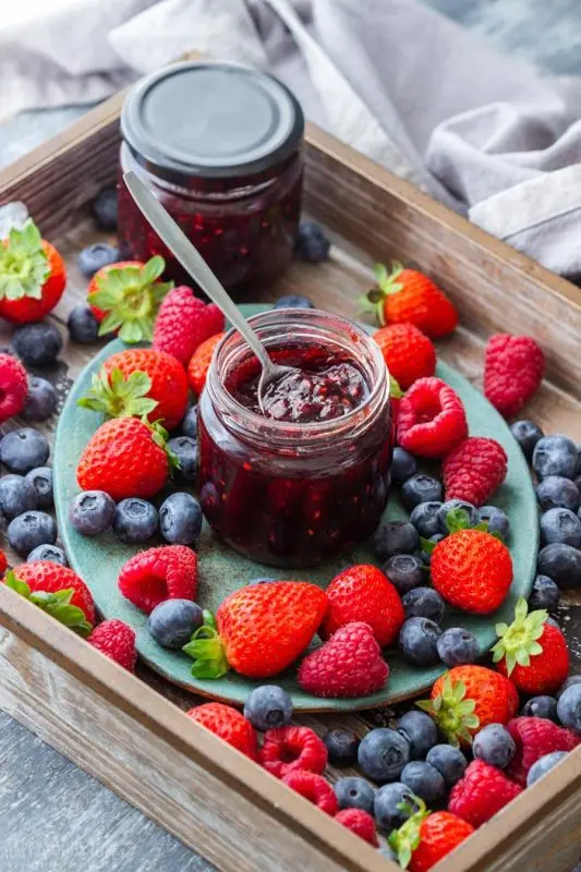 Instant Frozen Berries Pour