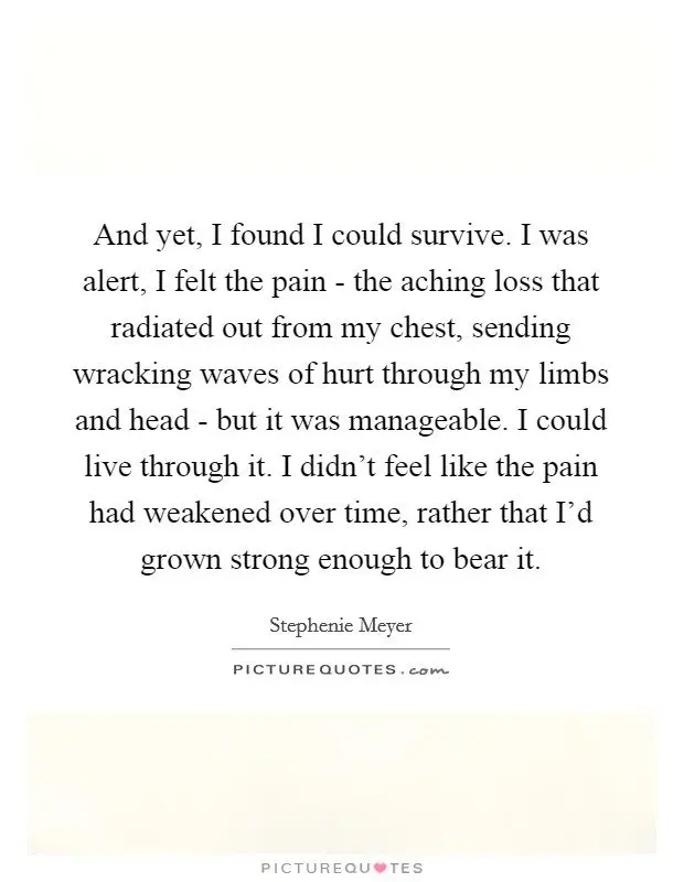 &#8220;Instead of feeling pain, I saw it&#8221;