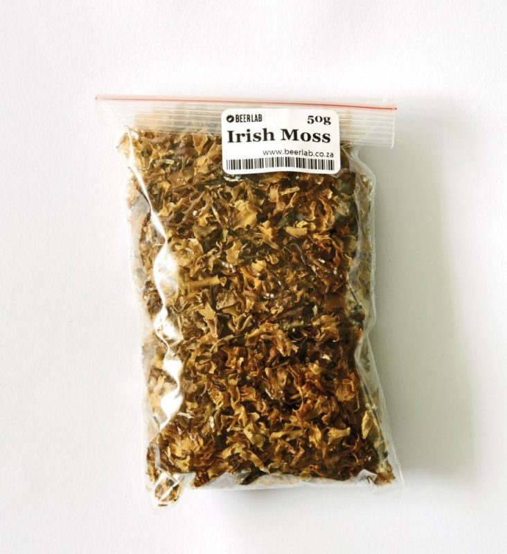 Irish moss in brewing