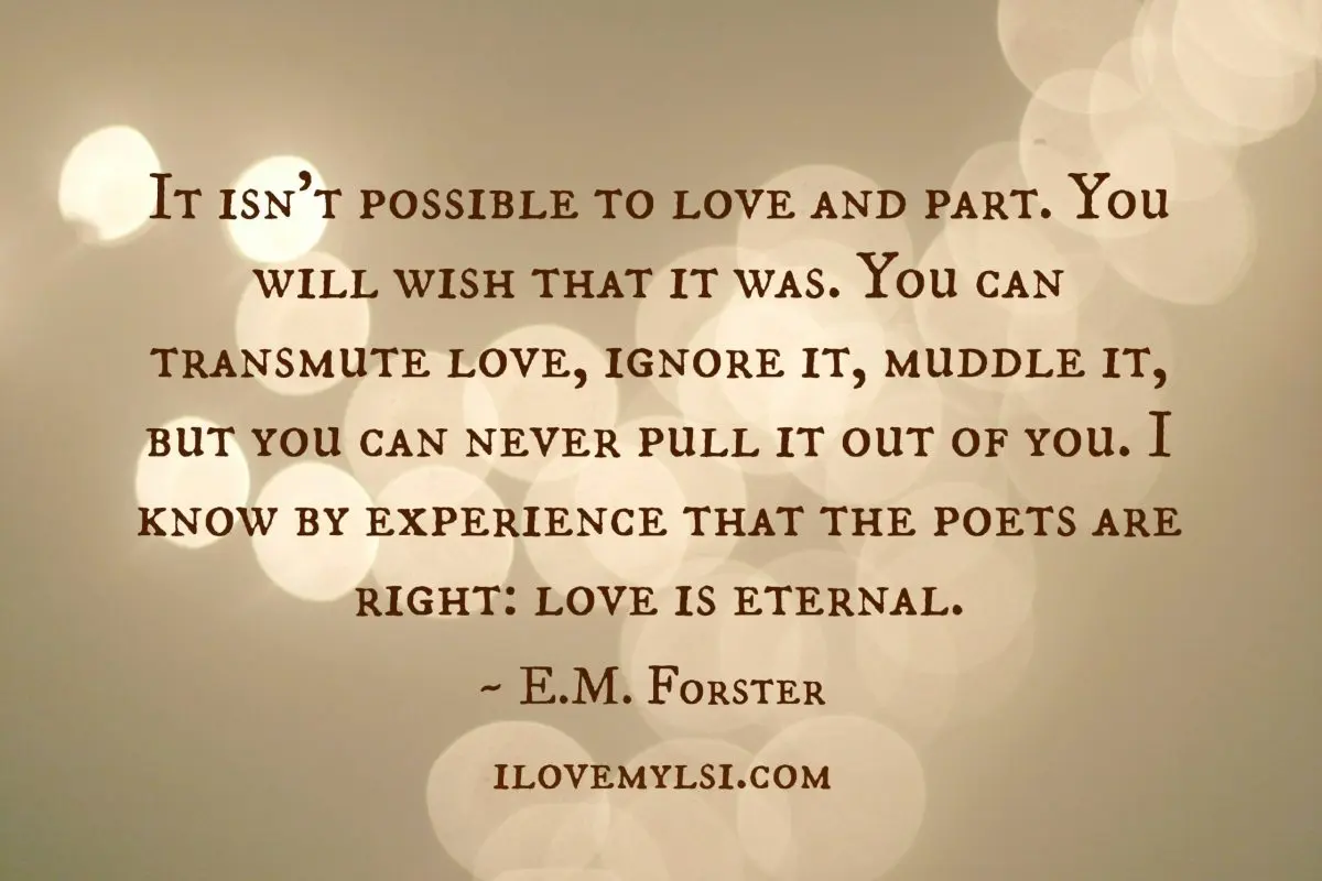 Is eternal love possible?