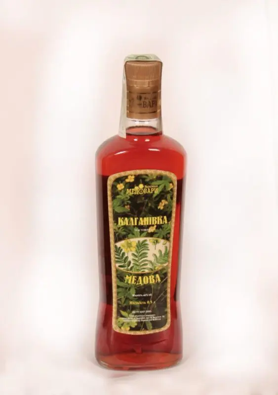 Kalganovka &#8211; vodka tincture with galangal root