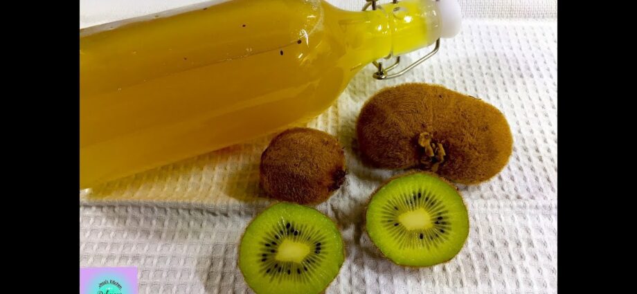 Kiwi syrup: recipe at home