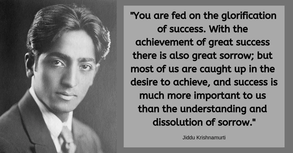 Krishnamurti, the world itself