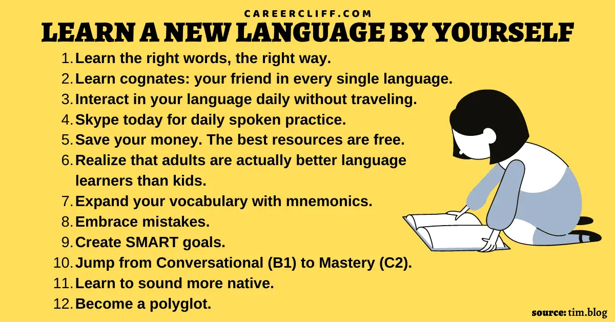 Learn a foreign language&#8230; for yourself