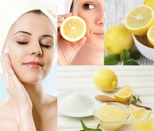 Lemon for cosmetic purposes