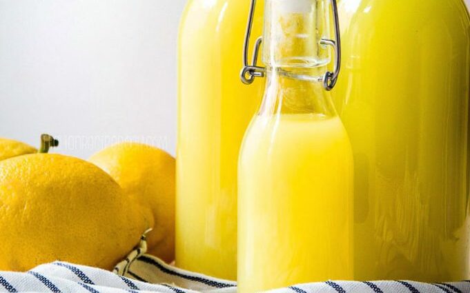 Lemon liqueur: 3 recipes at home