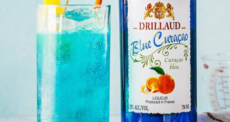 Liquor Blue Curacao: 4 recipes at home