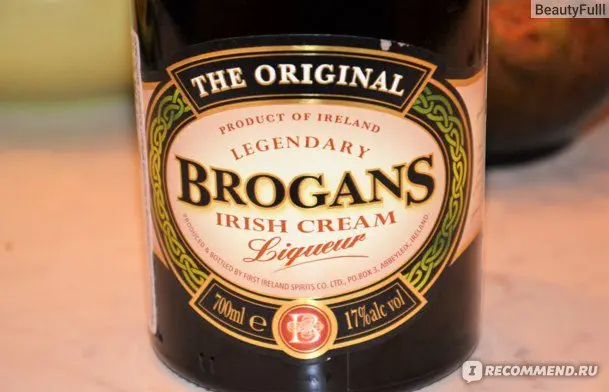 Liquor Brogans (Brogens) &#8211; another competitor of Baileys