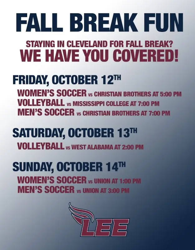Make the most of your fall break