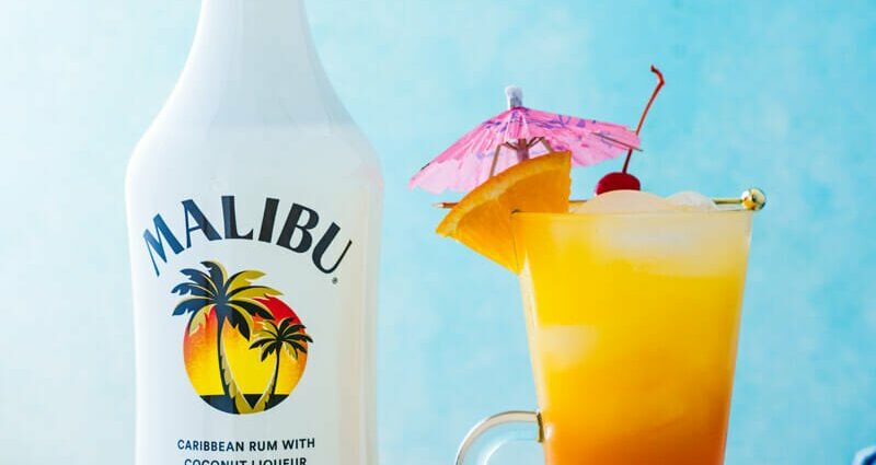 Malibu homemade coconut liqueur