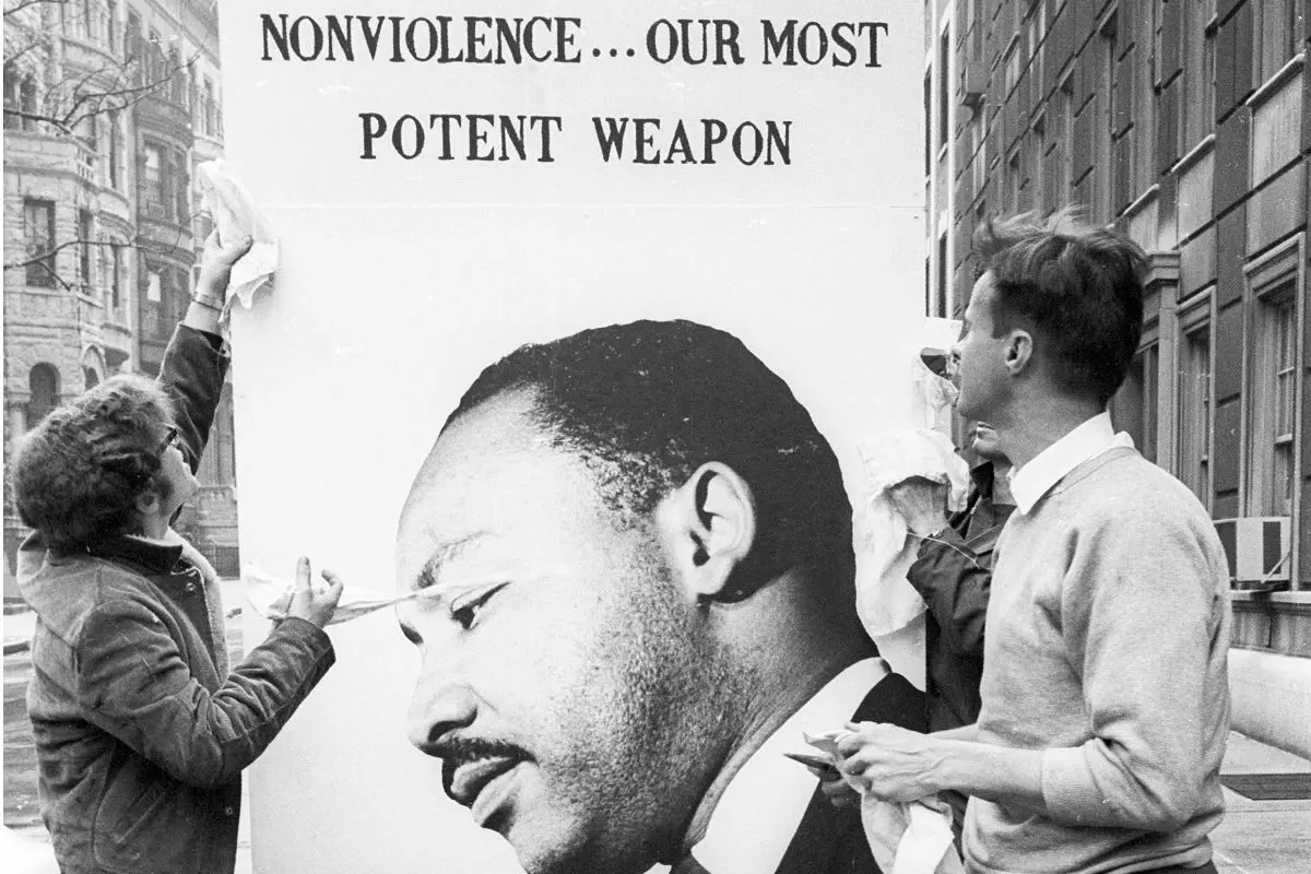 Martin Luther King, nonviolence activist