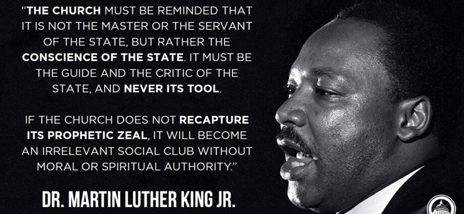 Martin Luther King on conscience