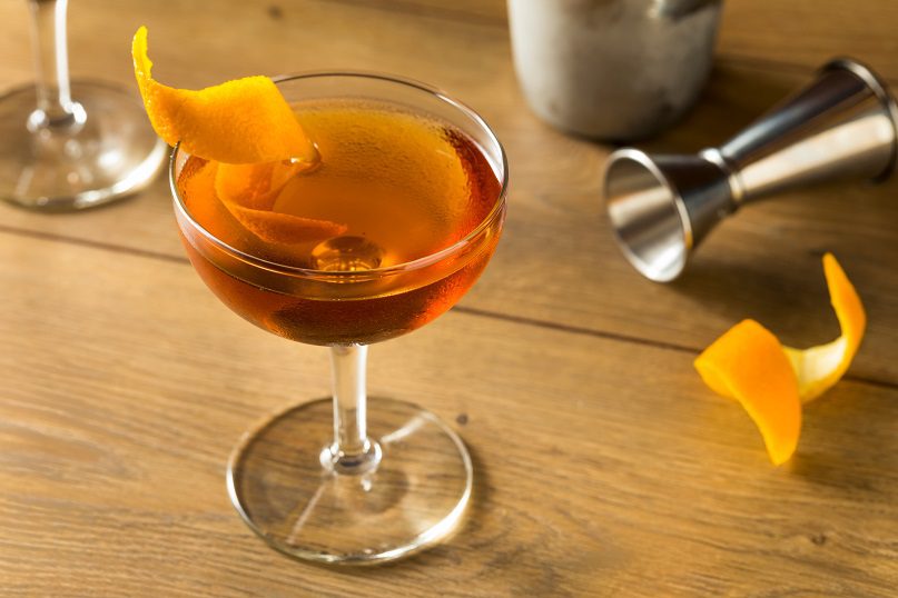 Martinez (Gold Rush Cocktail)