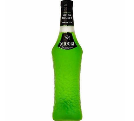 Melon liqueur on strong alcohol (vodka, alcohol, moonshine)