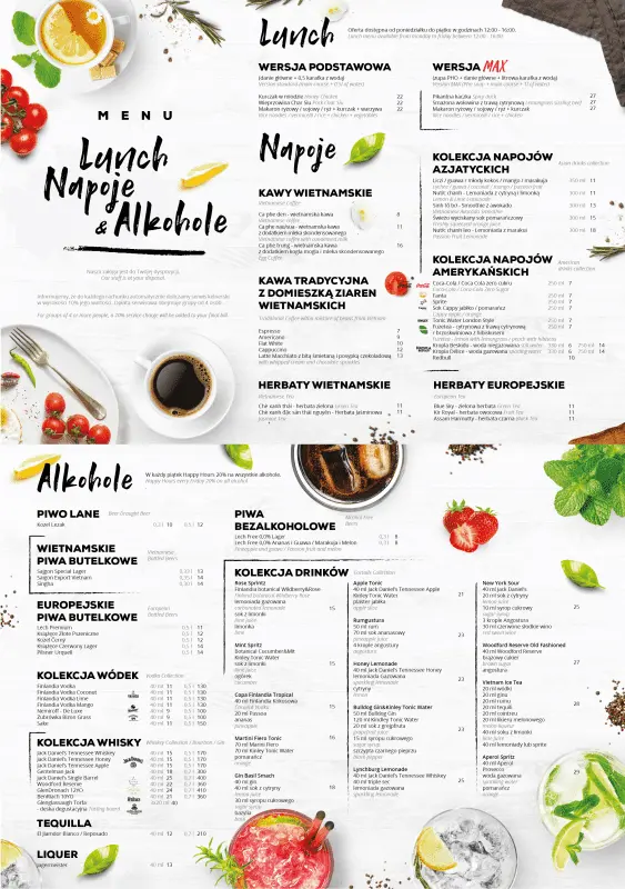 Menu «made in Vietnam»