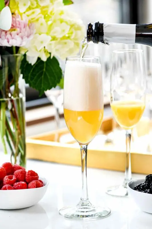 Mimosa cocktail &#8211; more than just champagne with juice