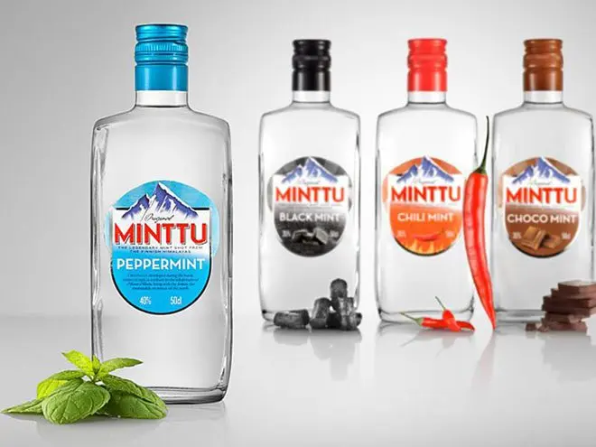 Minttu liqueur &#8211; a mint piece of northern cold