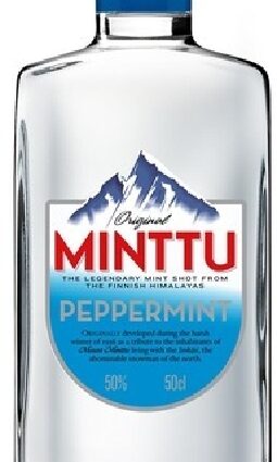 Minttu liqueur &#8211; a mint piece of northern cold