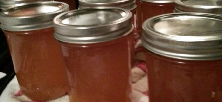 Moonshine from apple or grape pulp