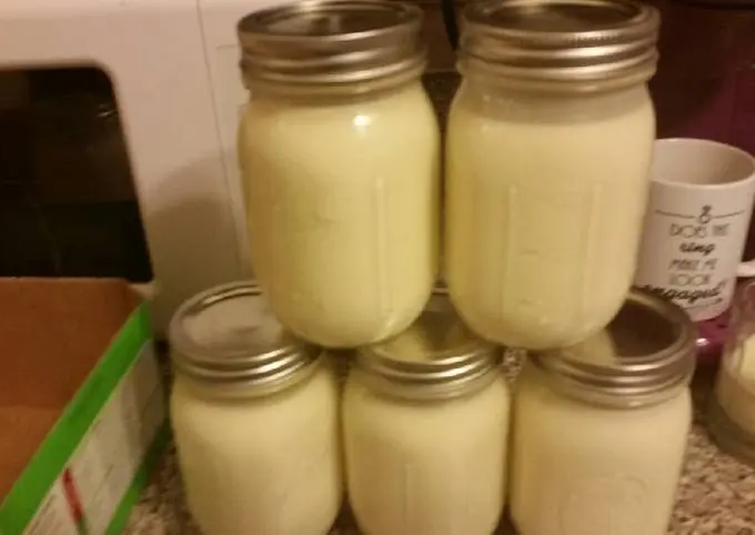 Moonshine from condensed milk
