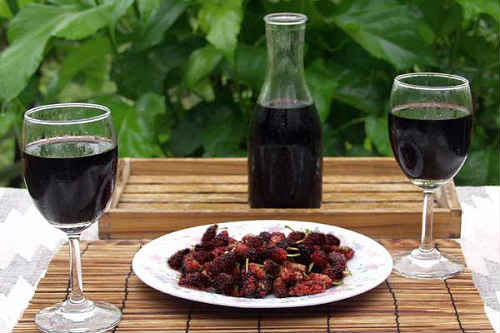 Mulberry wine at home &#8211; 3 simple recipes