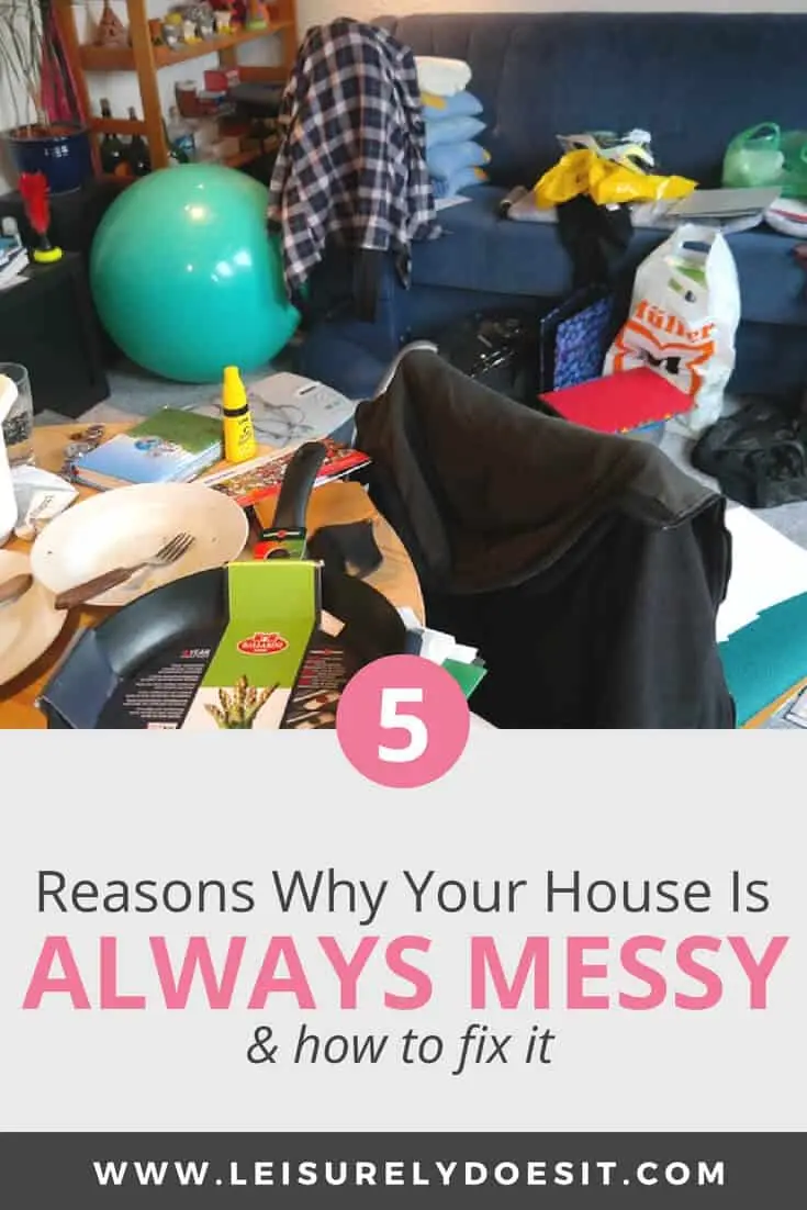 &#8220;My house is always a mess&#8221;: 5 steps to organizing space