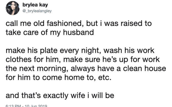 &#8220;My husband called me old&#8230;&#8221;