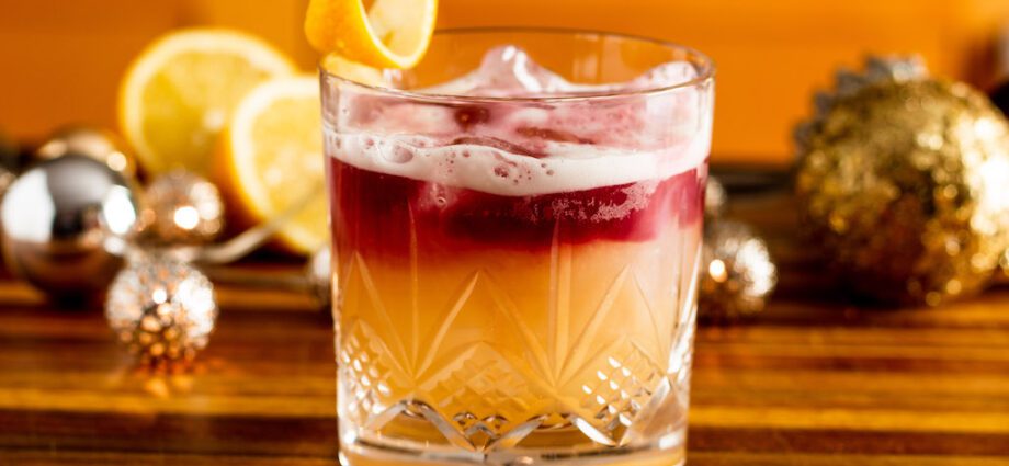 New York Sour &#8211; a sour cocktail originally from Chicago