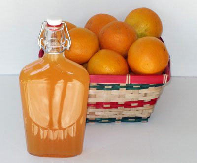 Orangecello &#8211; homemade orange liqueur